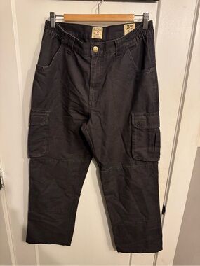 Redhead Men’s Brown Cargo Work Pants (32x32)
